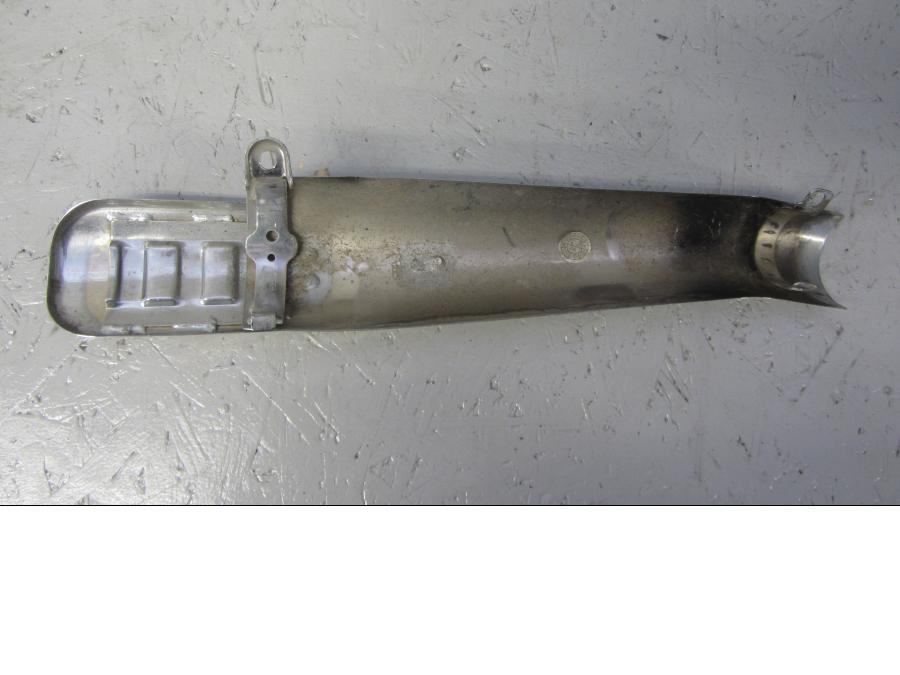 Vänster sida på Värmeskydd från en Triumph Thunderbird 1600 -2011 motorcykel.