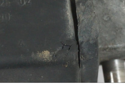 Vänster sida på Fotpinne från en BMW F 800 GS -2008 motorcykel.