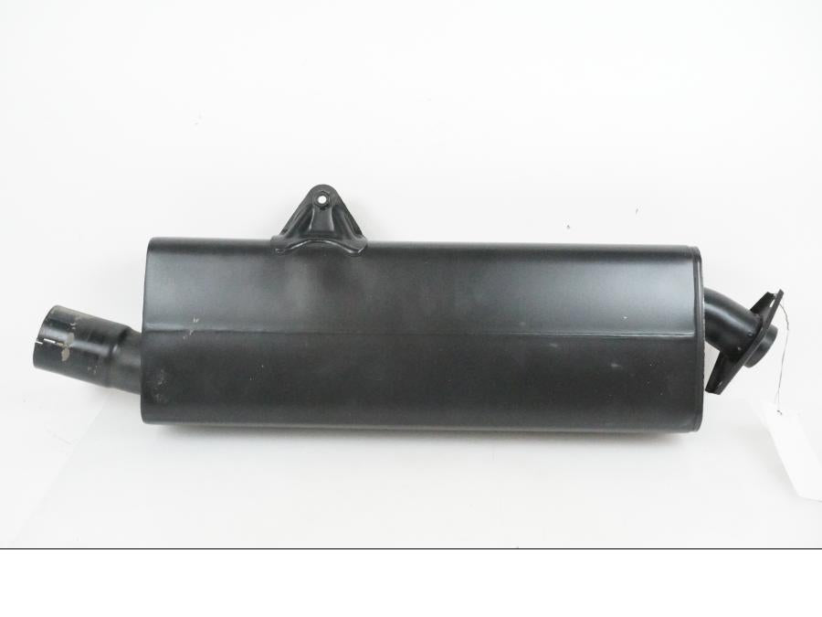 Vänster sida på Ljuddämpare från en H-D Pan America -2022 motorcykel.