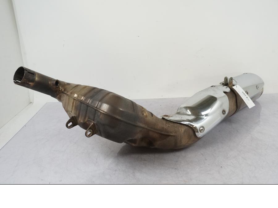 Höger sida på Ljuddämpare från en BMW R 1100 GS -1998 motorcykel.