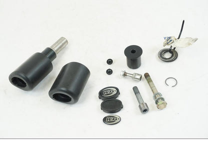 Framsidan på Kraschpuckar från en Ducati Hyperstrada -2013 motorcykel.