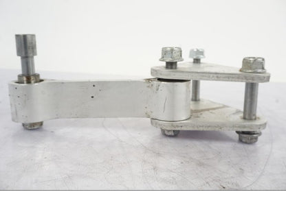 Snett uppifrån på Svinglänkage från en Honda VFR 1200 -2010 motorcykel.