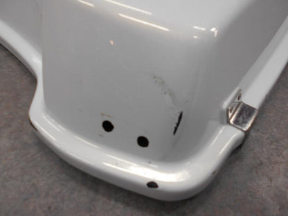 Snett uppifrån på Topboxlock från en H-D Street Glide FLHX -2004 motorcykel.