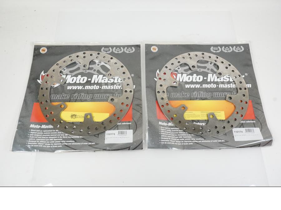 Baksidan på Bromsskiva från en Honda VFR 750 -1987 motorcykel.