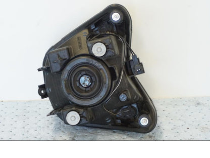 Snett uppifrån på Strålkastare från en Suzuki GSX 1300 BK -2008 motorcykel.