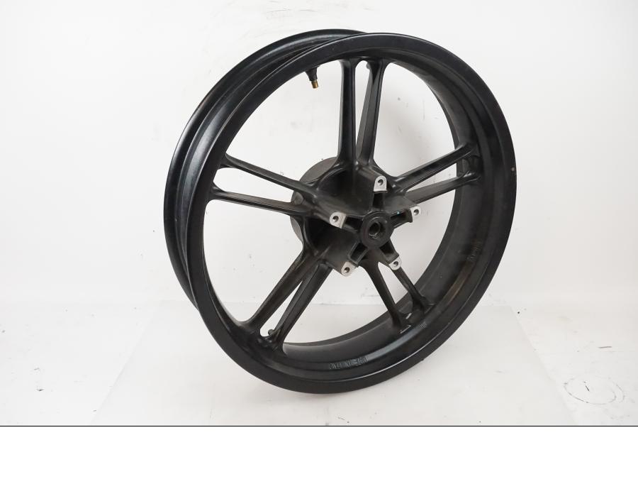 Framsidan på Fälg från en Yamaha YZF-R 125 -2010 motorcykel.