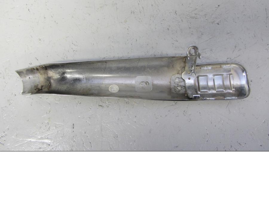 Vänster sida på Värmeskydd från en Triumph Thunderbird 1600 -2011 motorcykel.