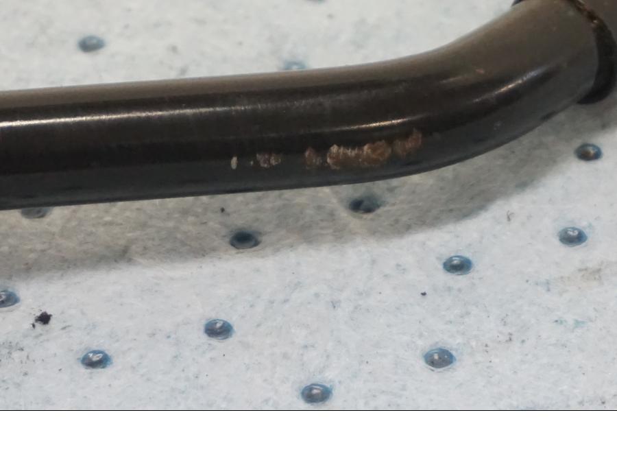 Vänster sida på Backspegel från en Suzuki GSX 550 -1985 motorcykel.