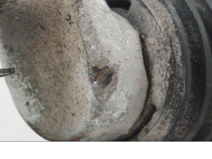 Vänster sida på Fotpinne från en H-D Softail FXCW Rocker -2008 motorcykel.