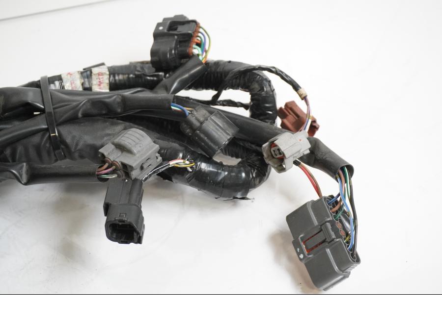 Snett uppifrån på Kabelstam från en Kawasaki VN 1700 Classic Tourer -2009 motorcykel.