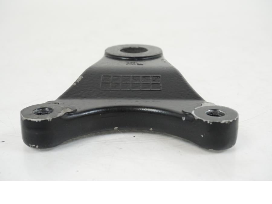 Snett uppifrån på Bromsoksfäste från en Suzuki GSX 600 F -1998 motorcykel.