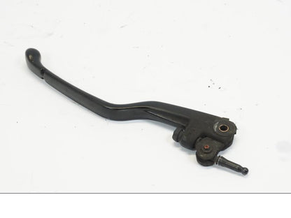 Snett uppifrån på Bromsgrepp från en BMW K 1200 S -2006 motorcykel.