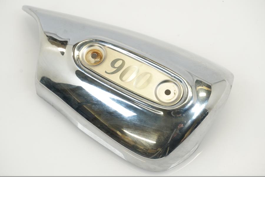 Framsidan på Luftburksdekor från en Triumph Legend TT -2001 motorcykel.