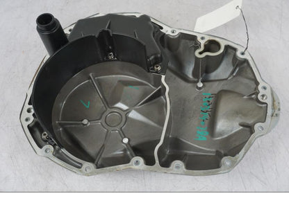 Snett uppifrån på Motorkåpa från en BMW R 1200 GS -2018 motorcykel.