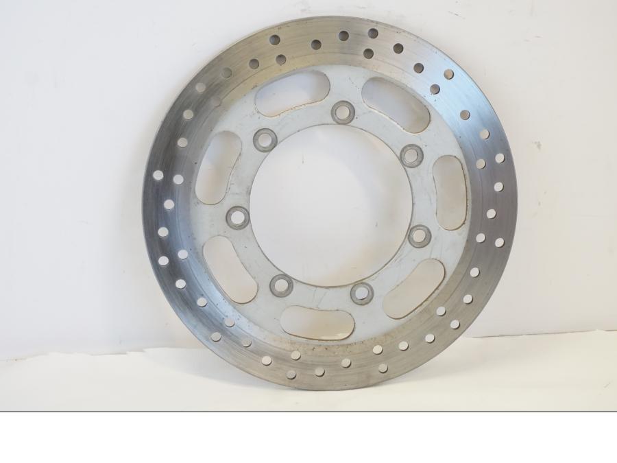 Framsidan på Bromsskiva från en Kawasaki VN 1500 Mean Streak -2002 motorcykel.