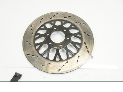 Baksidan på Bromsskiva från en Suzuki GSX 1100 -1982 motorcykel.