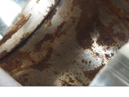 Höger sida på Gaffeldekorrör från en Kawasaki VN 1500 -1996 motorcykel.