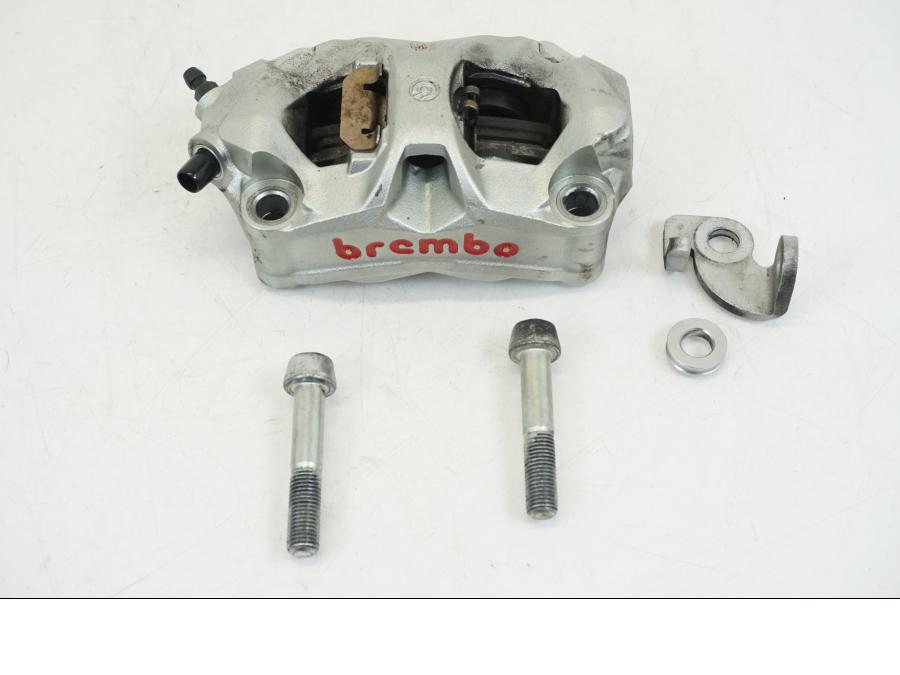 Framsidan på Bromsok från en Ducati Streetfighter V4 -2020 motorcykel.