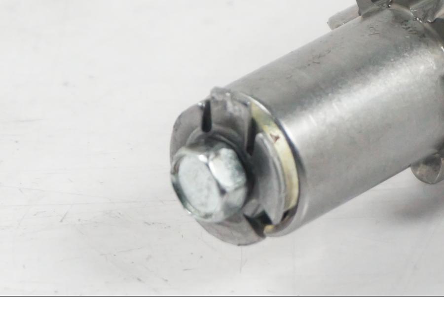 Snett uppifrån på Startkopplingsdrev från en H-D Softail Standard FXST -2001 motorcykel.