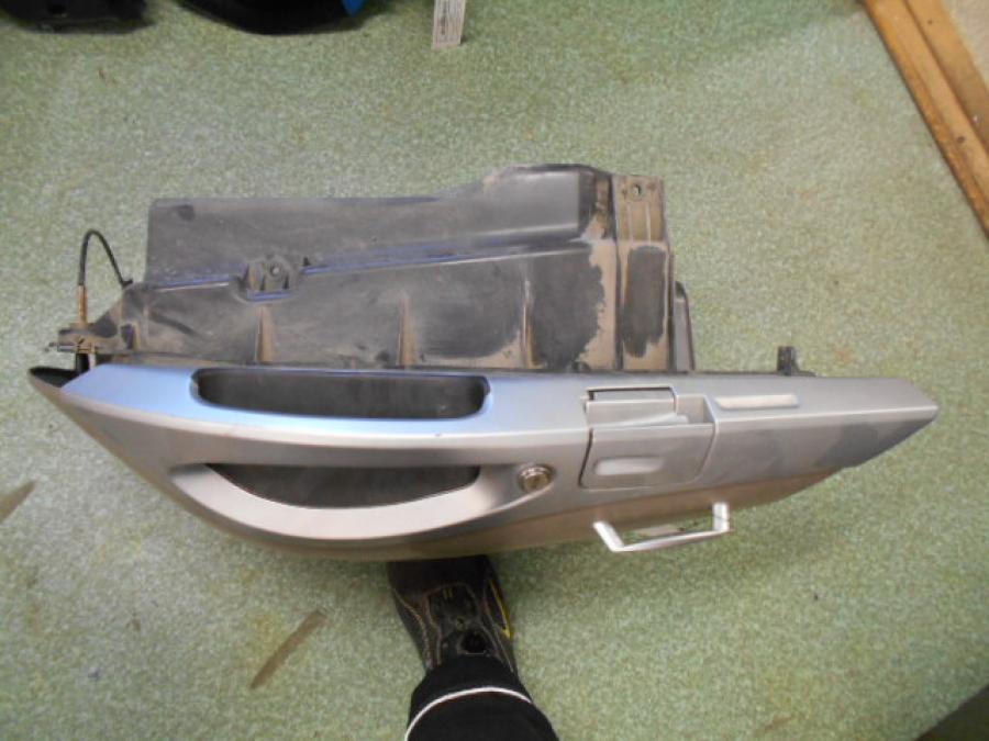 Baksidan på Sidoväska från en BMW K 1200 LT -2000 motorcykel.