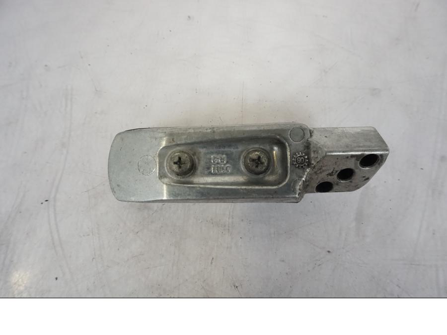 Snett uppifrån på Fotpinne från en Kawasaki ER-6F -2010 motorcykel.