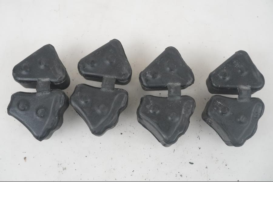 Baksidan på Ryckutjämnare från en Honda CBR 125 R -2011 motorcykel.