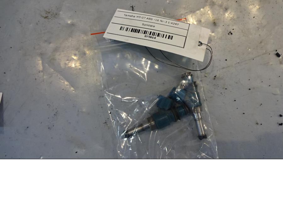 Framsidan på Spridare från en Yamaha MT-07 -2016 motorcykel.