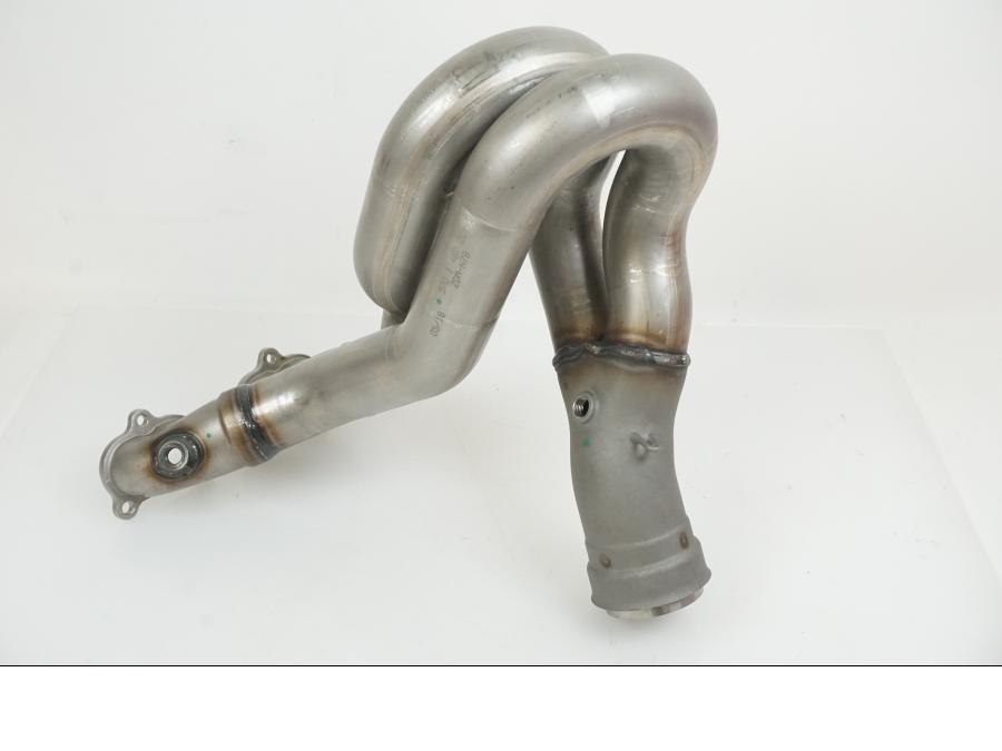 Höger sida på Grenrör från en Ducati Streetfighter V4 -2020 motorcykel.