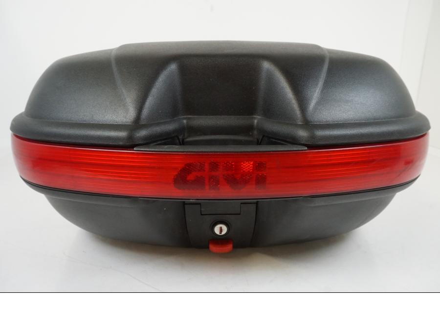 Snett nerifrån på Topbox från en Universal Universal -1990 motorcykel.