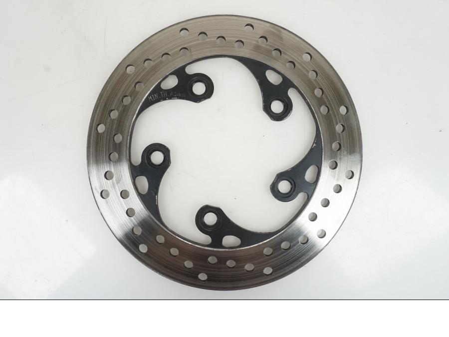 Framsidan på Bromsskiva från en Suzuki GSX-R 1000 -2007 motorcykel.