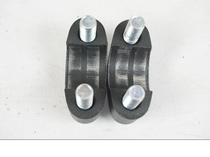 Snett uppifrån på Styrfäste från en Yamaha MT-07 -2019 motorcykel.