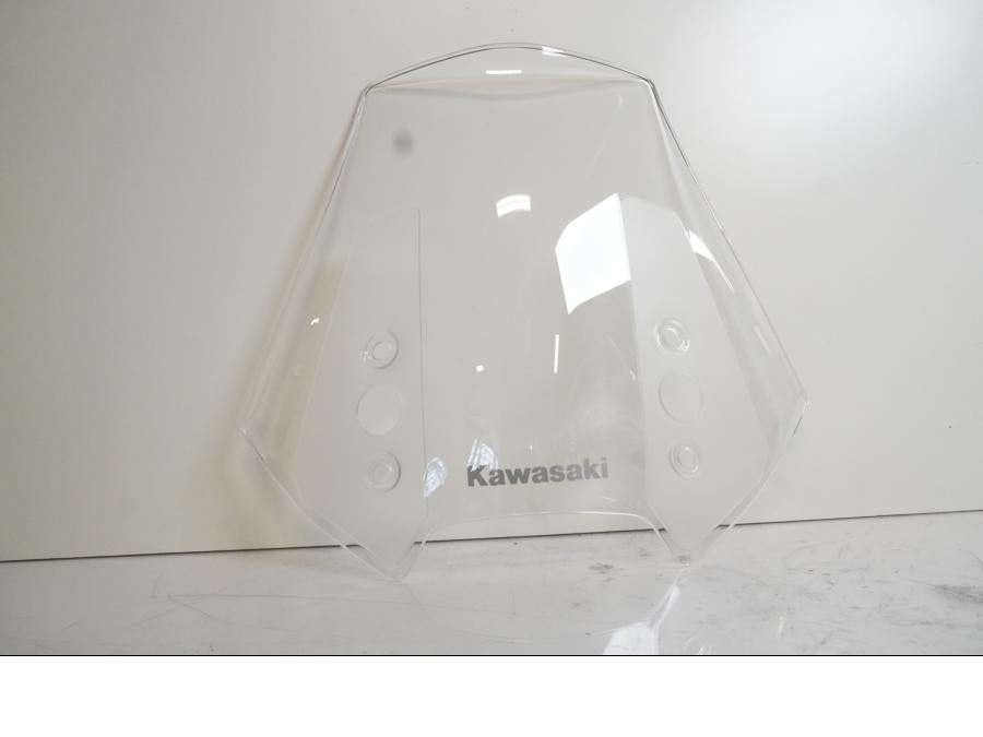 Framsidan på Vindruta från en Kawasaki Versys 1000 -2020 motorcykel.
