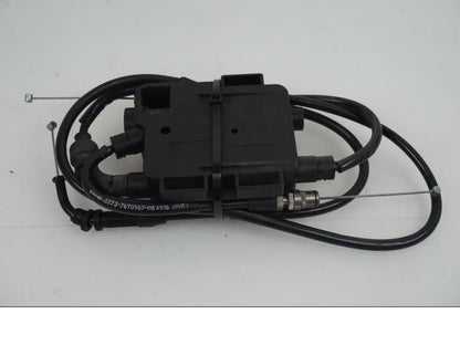 Baksidan på Vajerfördelare från en BMW R Ninet -2017 motorcykel.