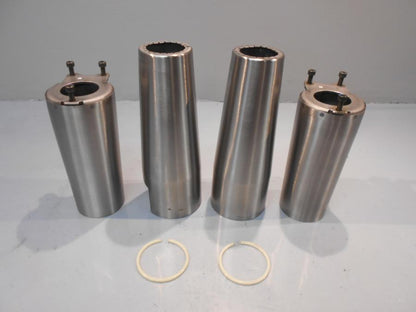 Framsidan på Gaffeldekorrör från en Yamaha XV 1600 -2000 motorcykel.