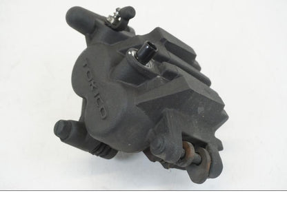 Vänster sida på Bromsok från en Kawasaki ER-6F -2016 motorcykel.