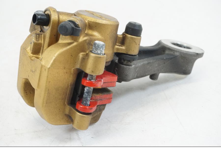 Snett uppifrån på Bromsok från en Honda CB 600 F -2008 motorcykel.