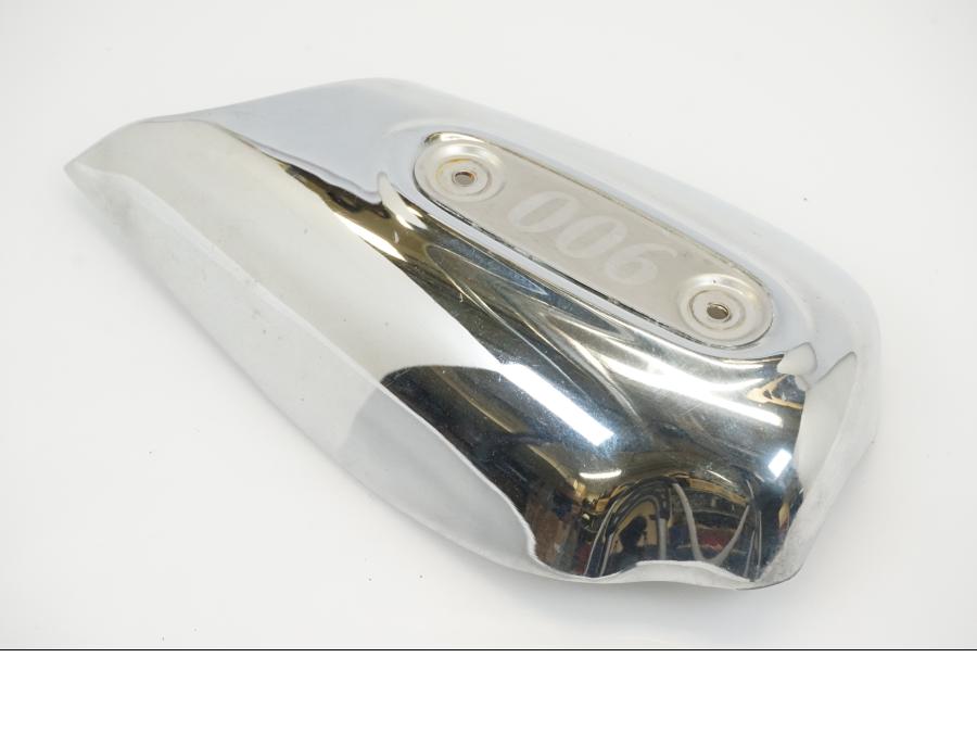 Vänster sida på Luftburksdekor från en Triumph Legend TT -2001 motorcykel.