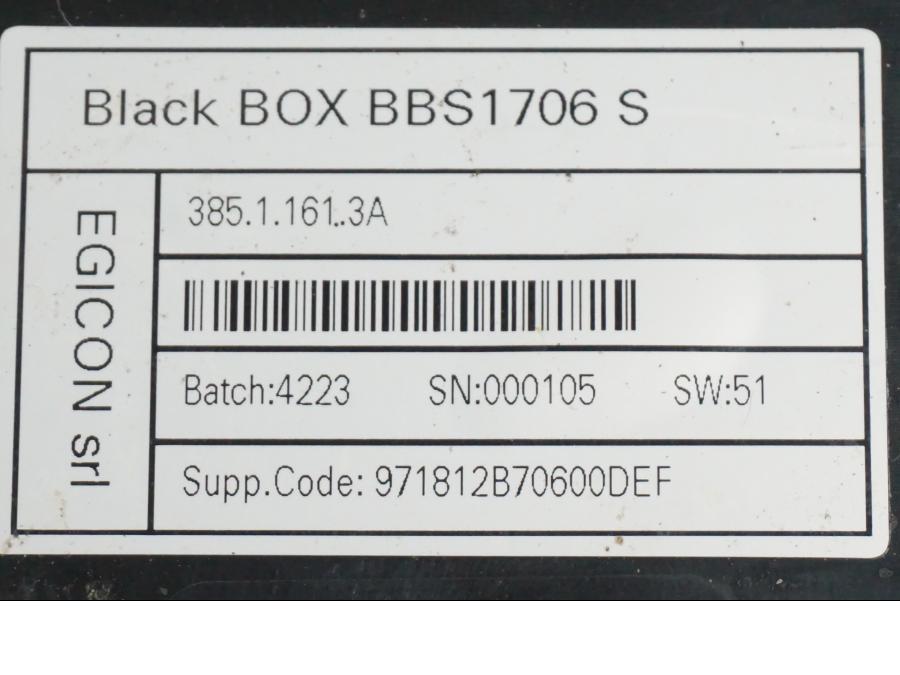 Vänster sida på Kontrollenhet från en Ducati Multistrada V4 -2024 motorcykel.