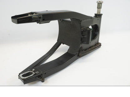 Snett uppifrån på Sving från en Suzuki GSX 1300 R -2008 motorcykel.