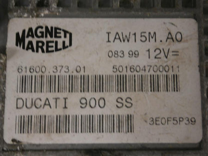 Höger sida på CDI / ECU från en Ducati 900 SS -1999 motorcykel.