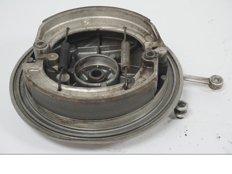 Höger sida på Bromstrumma från en BMW R 60 -1971 motorcykel.