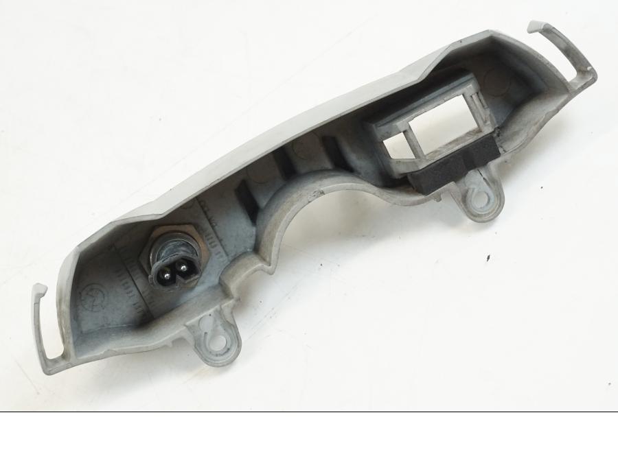 Snett uppifrån på Kontrollpanel från en BMW F 650 CS -2003 motorcykel.