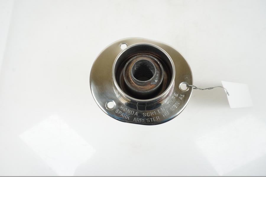 Baksidan på DB-killer från en Honda Diverse -2005 motorcykel.