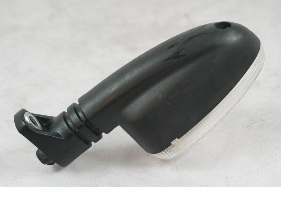 Snett uppifrån på Blinkers från en BMW R 1200 R -2007 motorcykel.