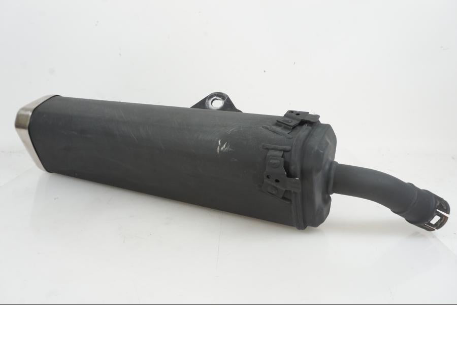 Framsidan på Ljuddämpare från en Kawasaki Z 125 -2023 motorcykel.