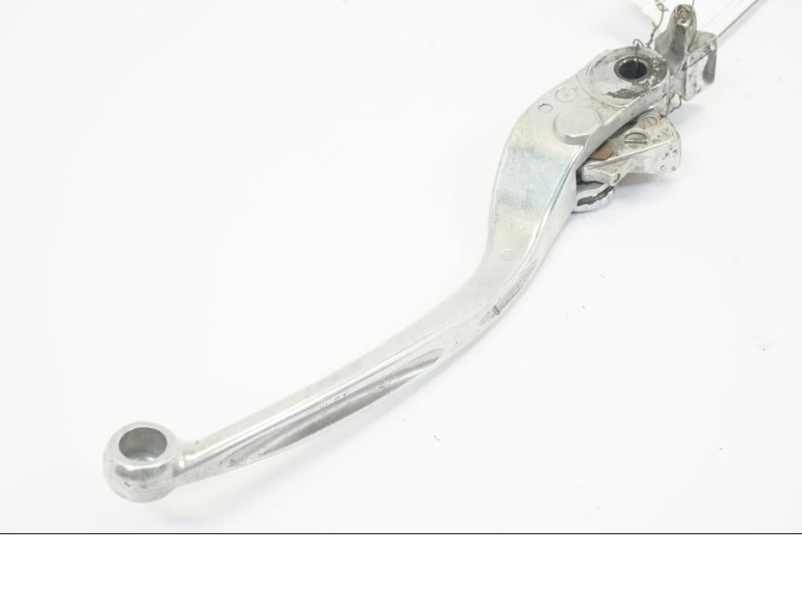 Snett uppifrån på Bromsgrepp från en Honda CBR 600 RR -2003 motorcykel.