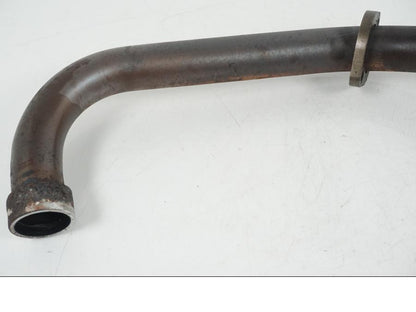 Snett nerifrån på Grenrör från en Yamaha XT 660 X -2005 motorcykel.