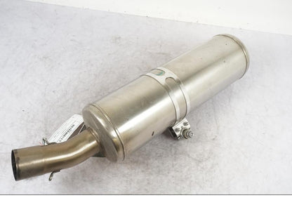 Vänster sida på Ljuddämpare från en BMW F 800 R -2011 motorcykel.