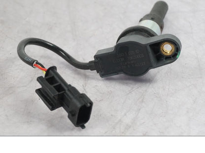 Snett uppifrån på Tändspole från en Ducati Multistrada V4 -2024 motorcykel.