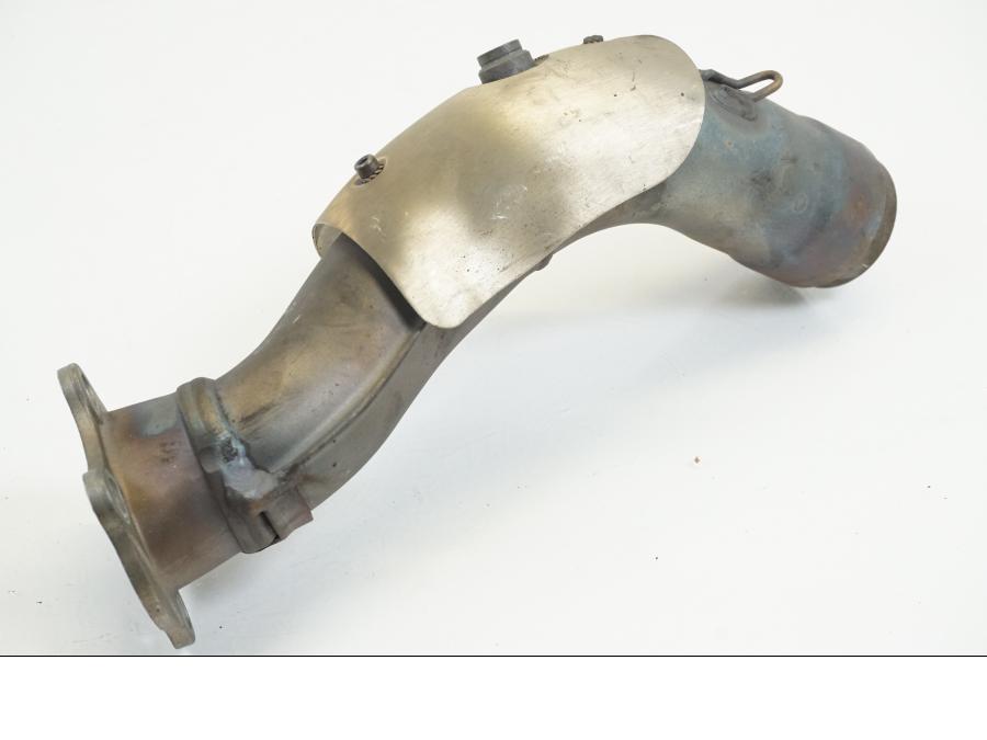 Höger sida på Grenrör från en Aprilia RSV 1000 -2008 motorcykel.